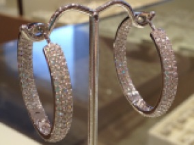 Sterling Silver Hoops that sparkle and shine!