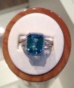 Blue Zircon beauty, part of the Émile Charles Collection.